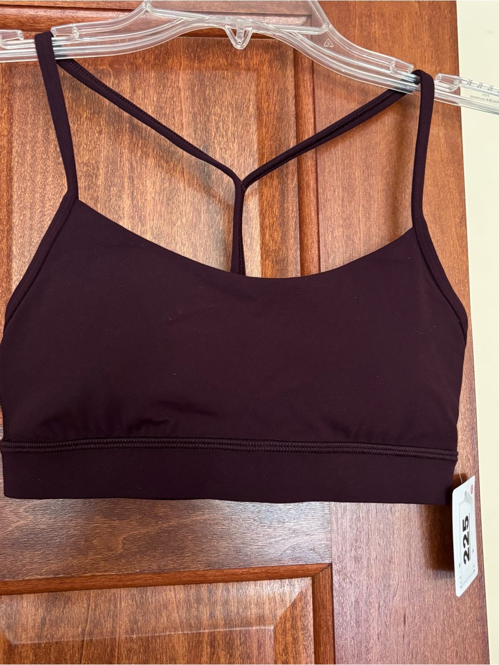 Lululemon Flow Y Nulu Vra NWT size 4 Blackplum …. gorgeous